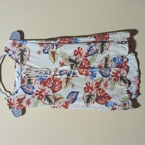 Rose and Olive Tank Medium